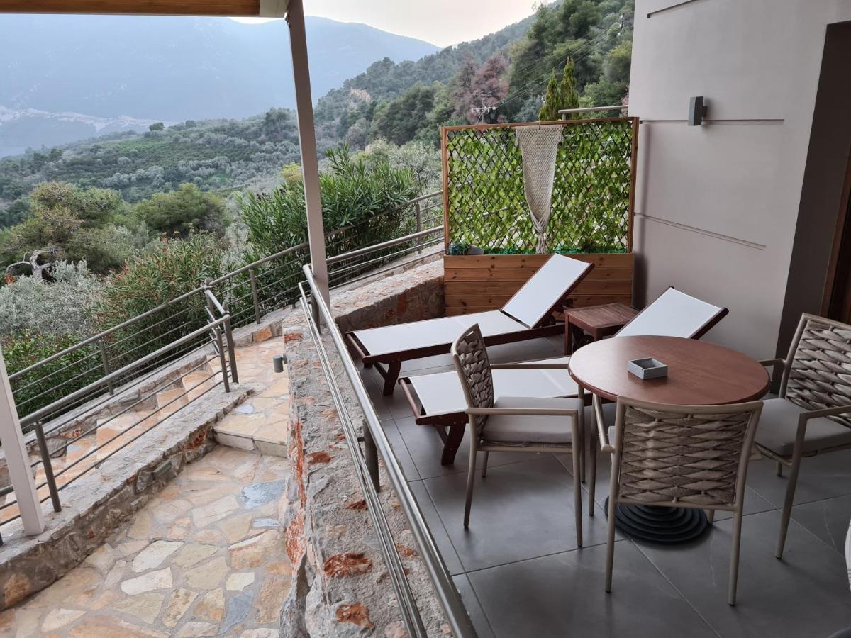 Stork Design Suites Epidaurus Bagian luar foto